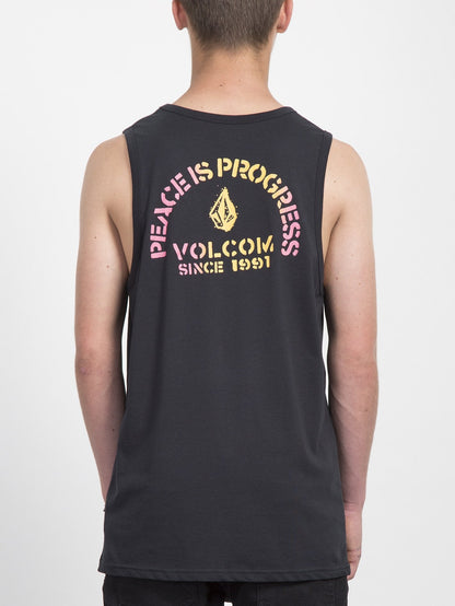 Peace Is Progess T-shirt  - Black