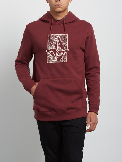 Supply Stone Pullover - Burgundy