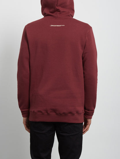 Supply Stone Pullover - Burgundy