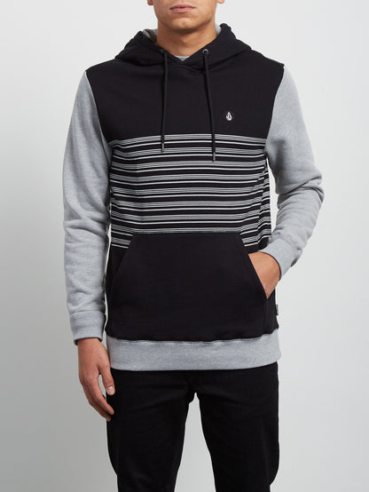 Threezy Hooded Pullover - Black Out