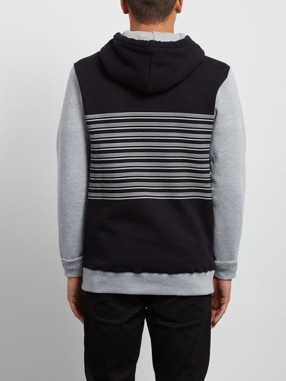 Threezy Hooded Pullover - Black Out