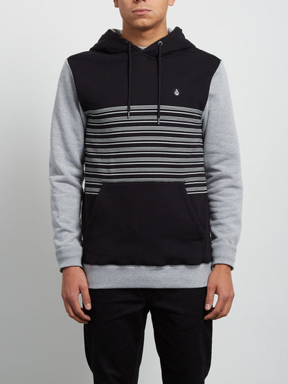 Threezy Hooded Pullover - Black Out
