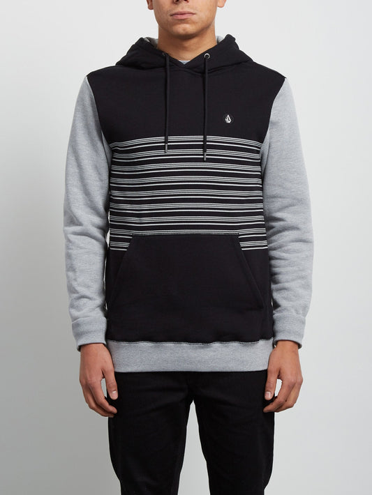 Threezy Hooded Pullover - Black Out