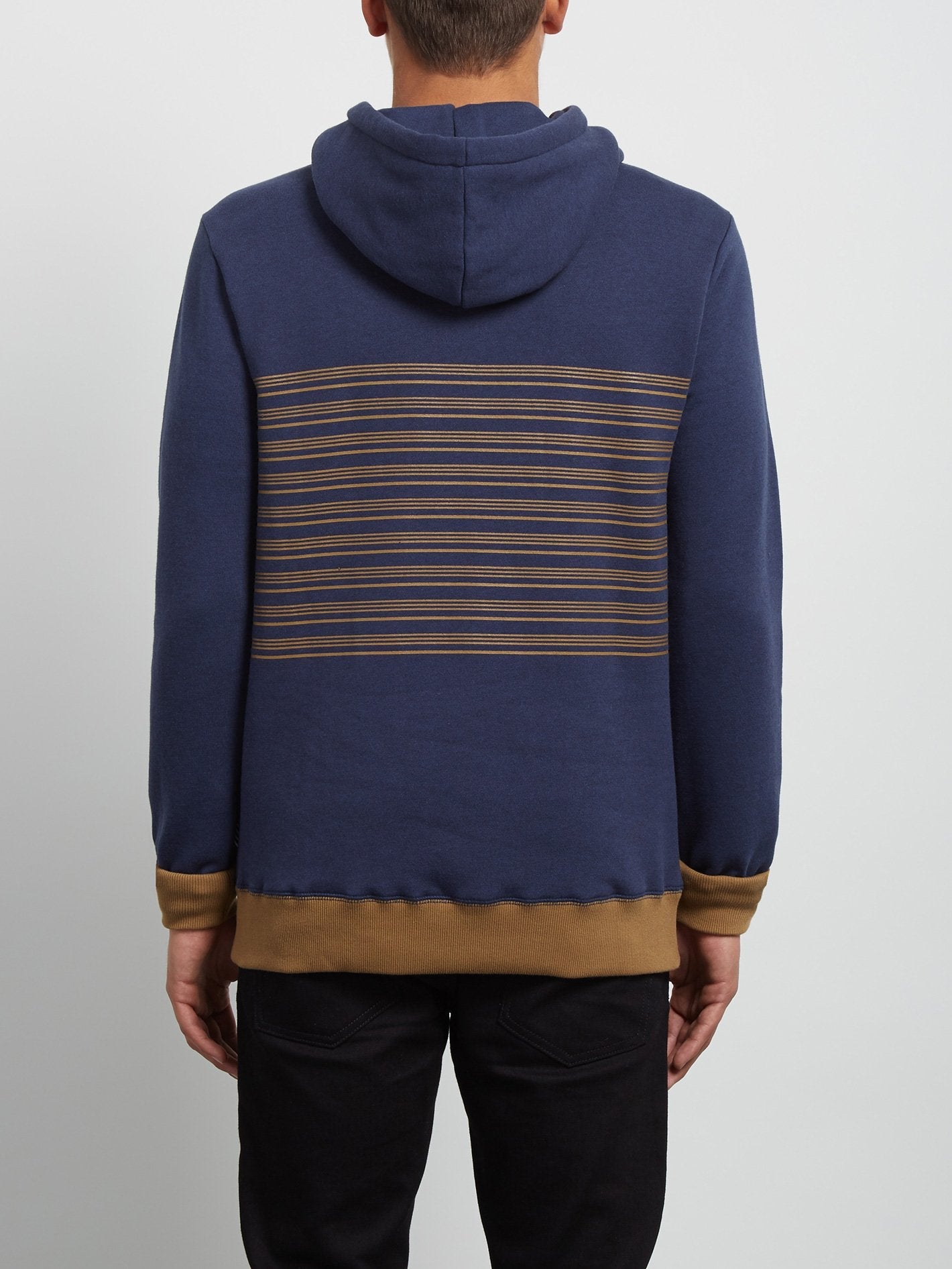 Threezy Hooded Pullover - Deep Blue