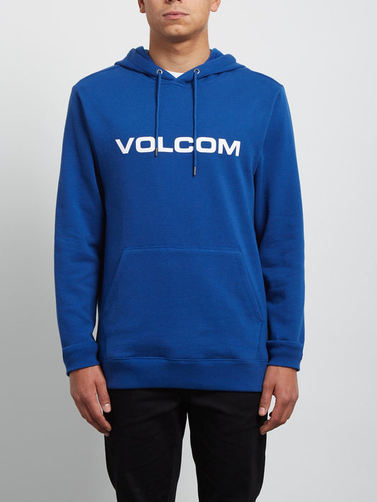Imprint Hooded Pullover - Camper Blue