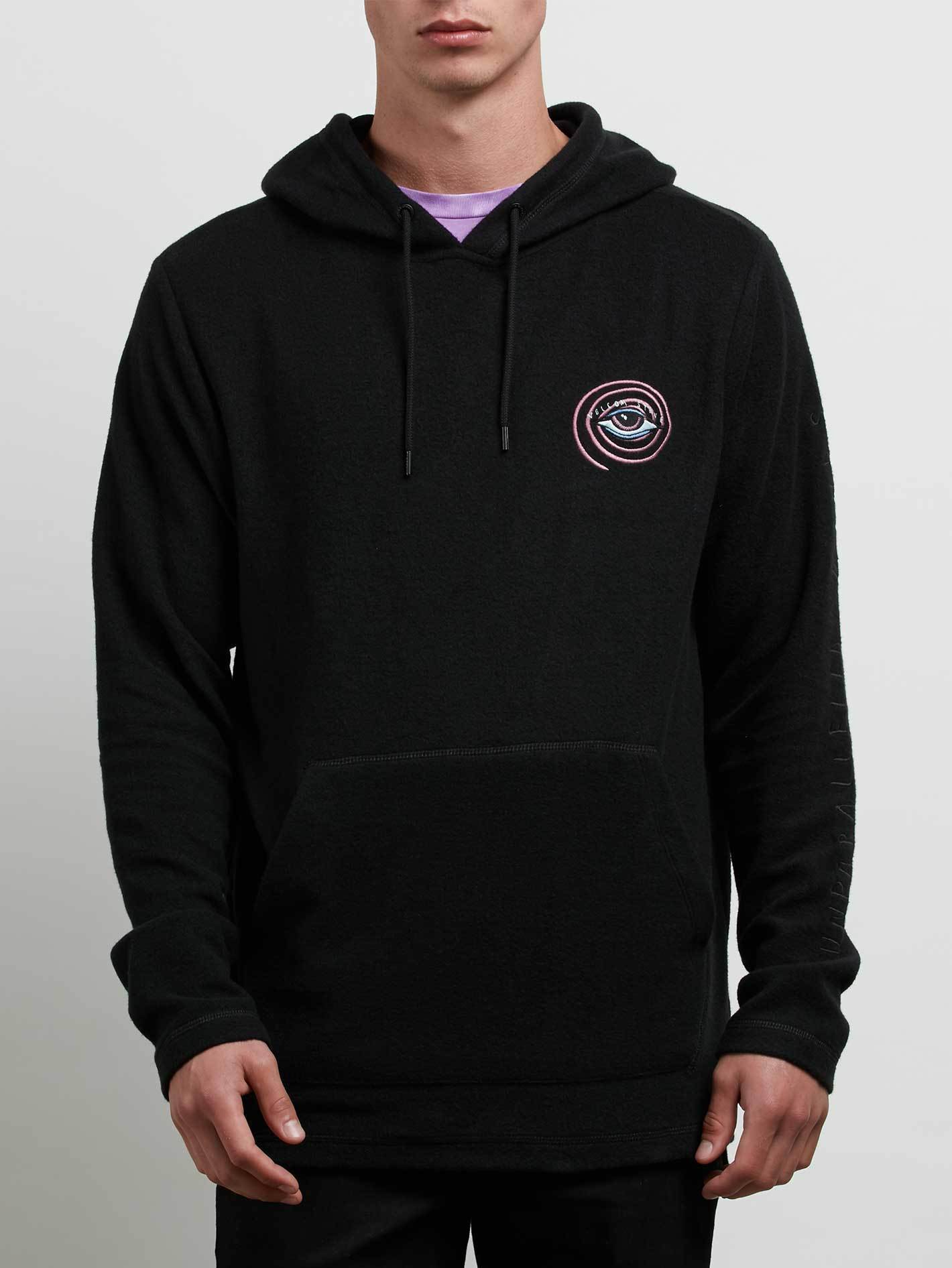 Burch Eye Reverse Pullover - Black