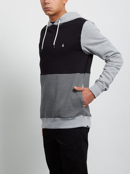 Threezy Hooded Pullover - Heather Grey