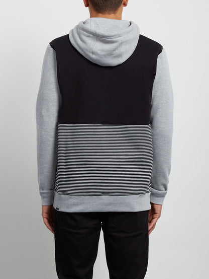 Threezy Hooded Pullover - Heather Grey