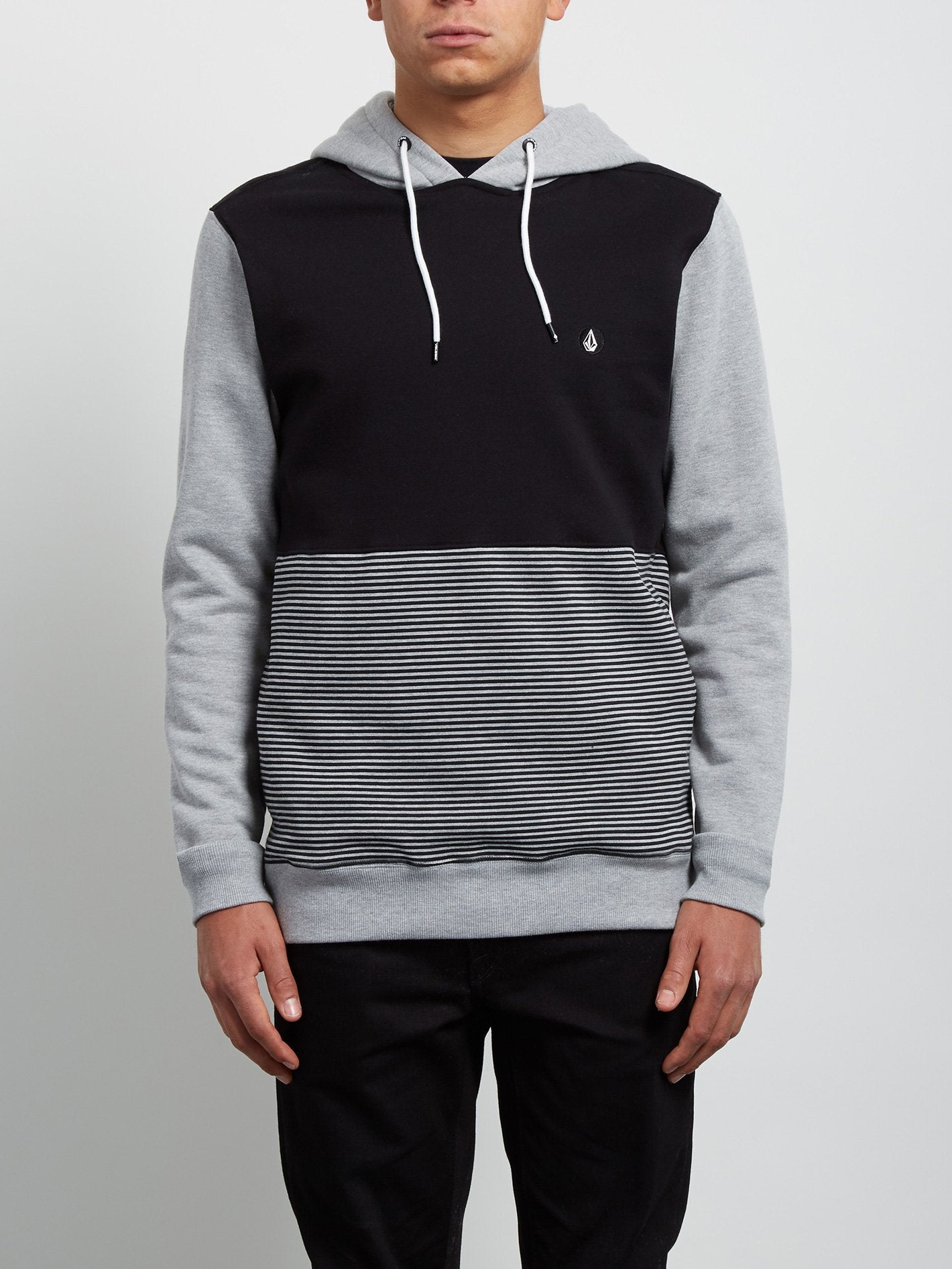 Threezy Hooded Pullover - Heather Grey