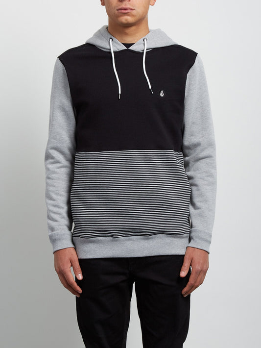 Threezy Hooded Pullover - Heather Grey