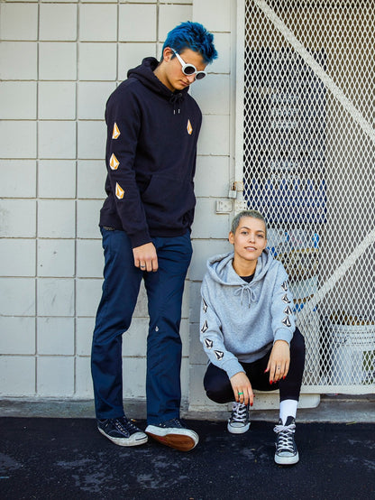 Deadly Stone Pullover  - Black