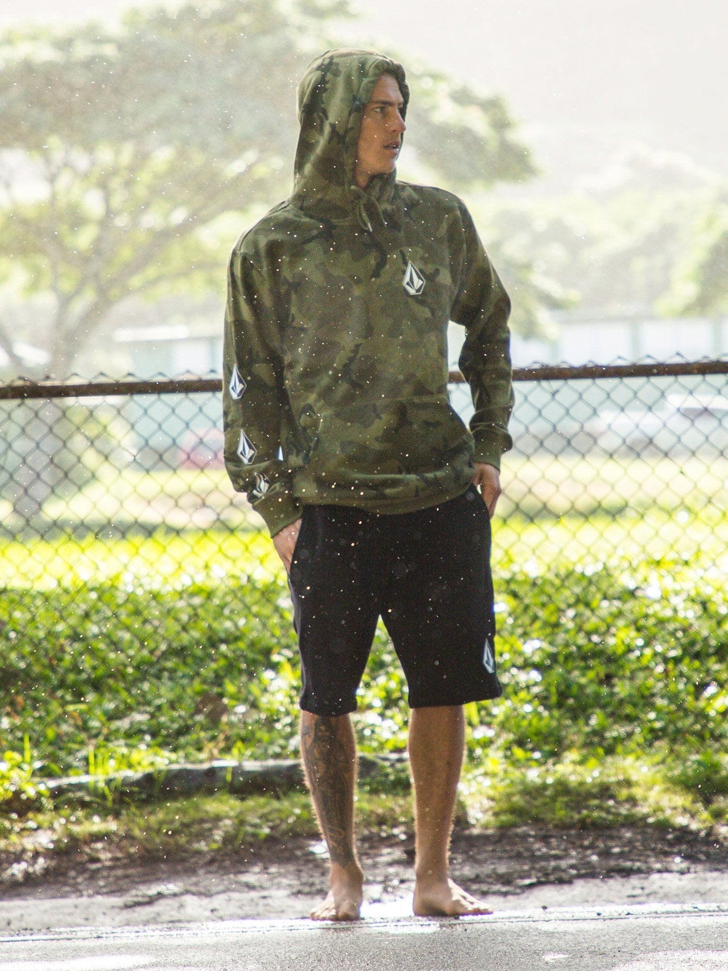 Deadly Stone Pullover  - Camouflage