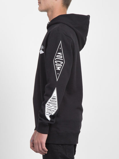 V.I. Hoodie  - Black