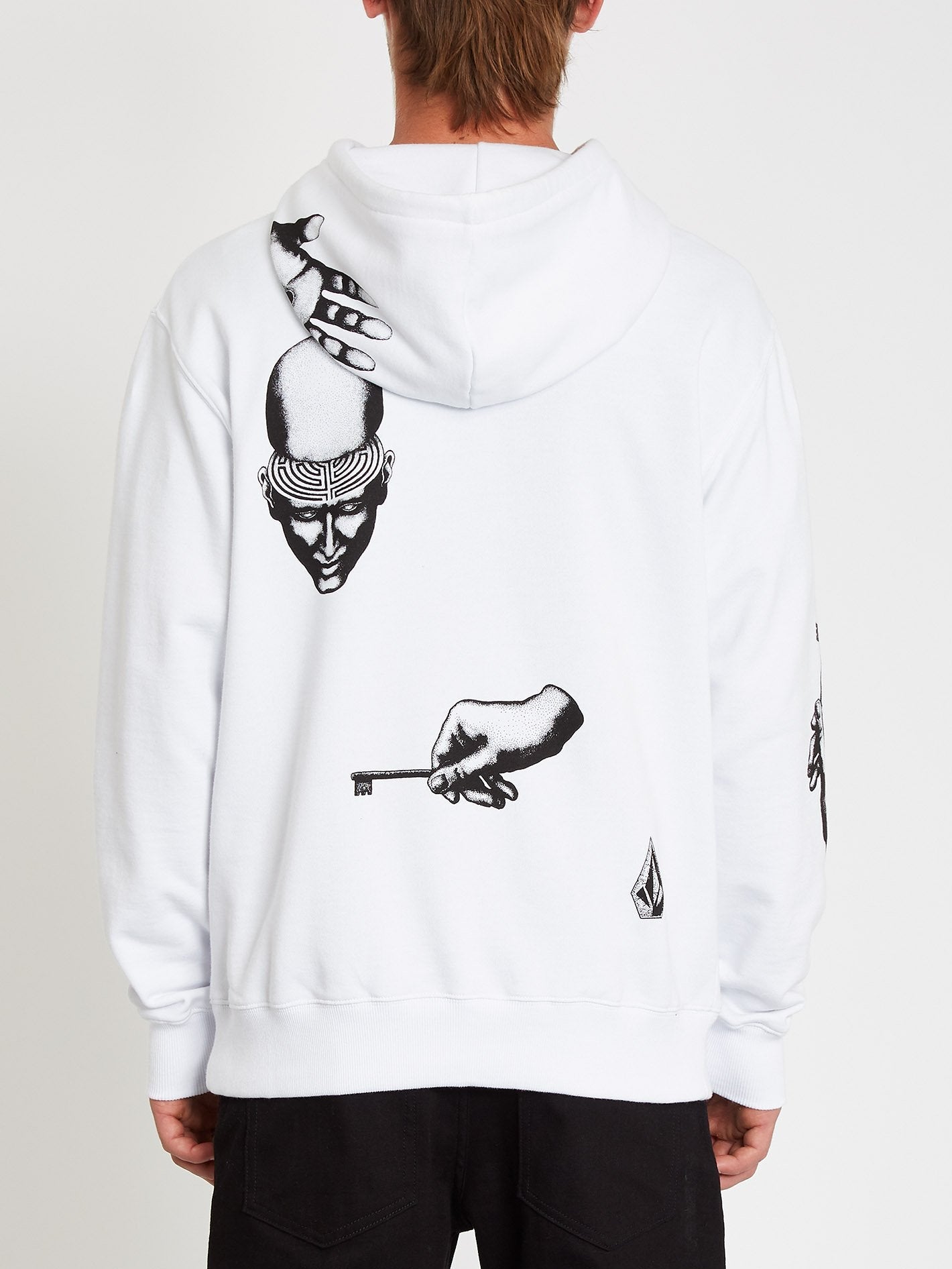 Carlo Vivary Hoodie - White