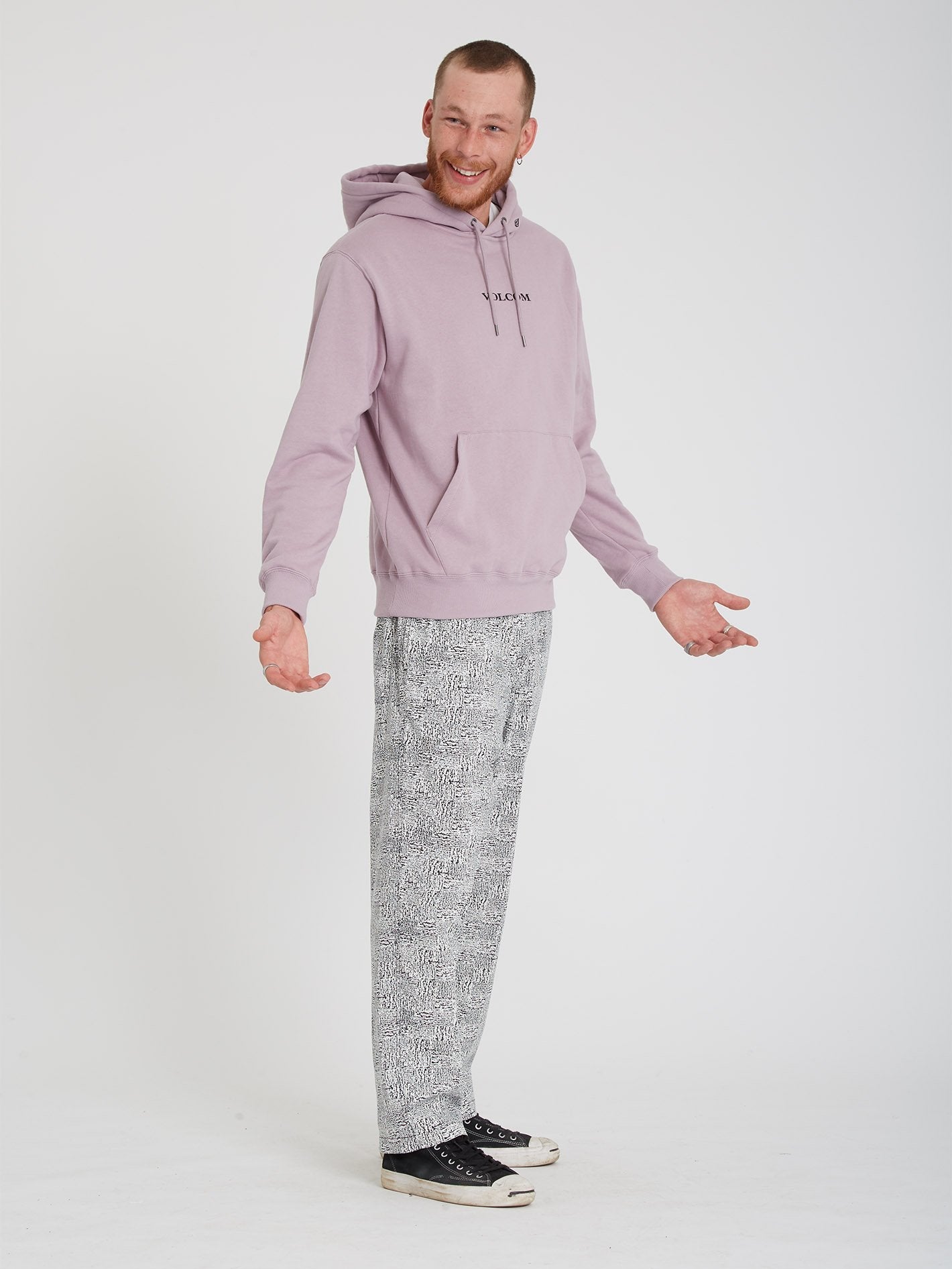 Volcom Stone Fleece Hoodie - NIRVANA