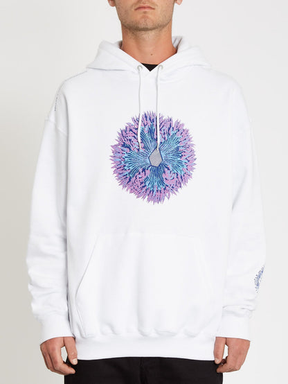 Coral Morph Hoodie - White