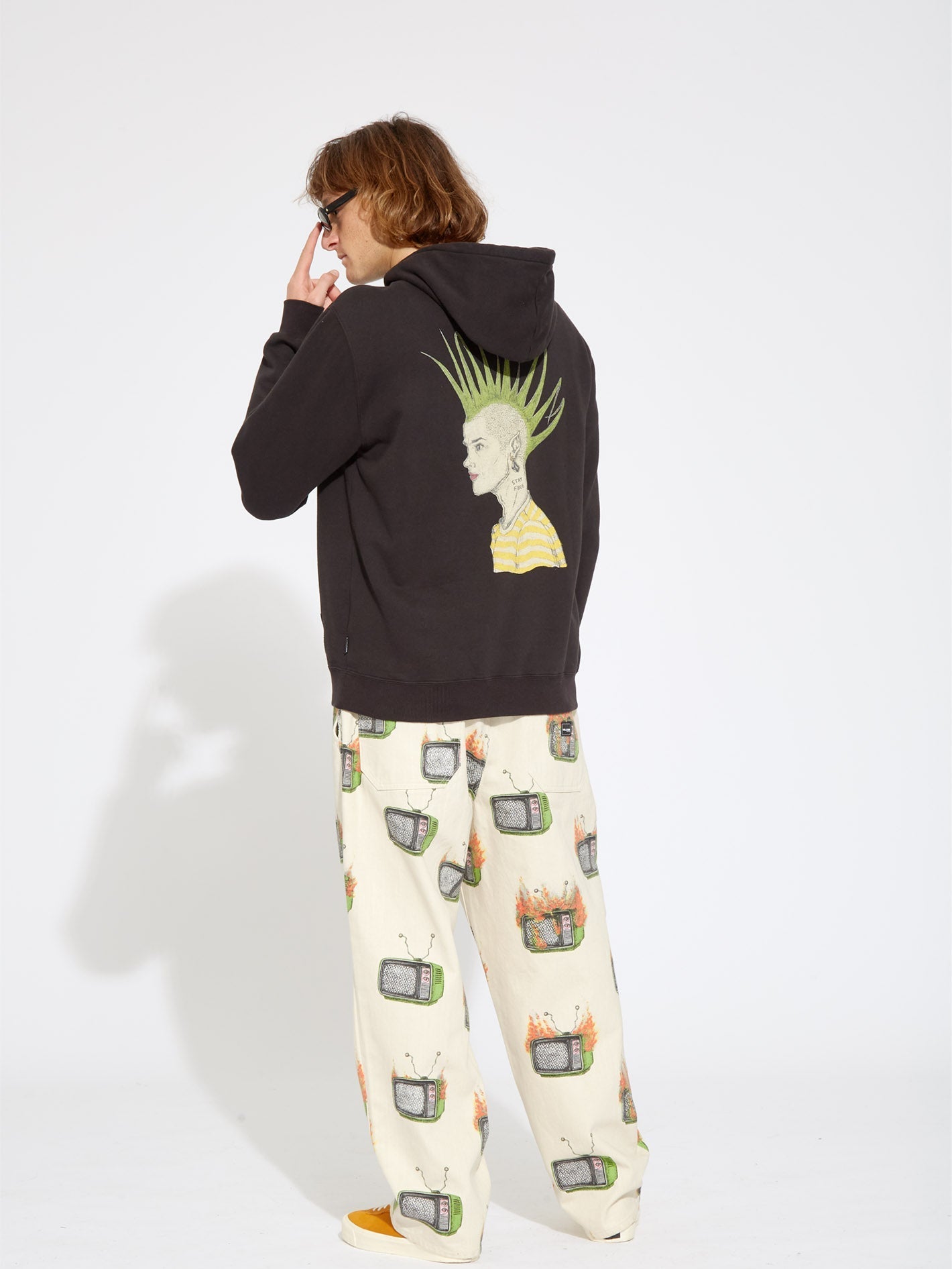 Justin Hager Hoodie - BLACK