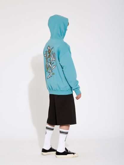 Todd Bratrud Hoodie - TEMPLE TEAL