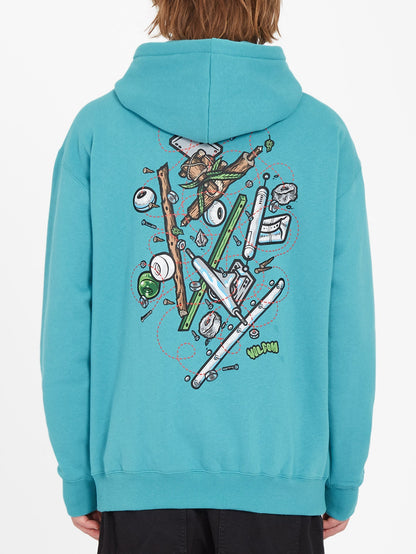 Todd Bratrud Hoodie - TEMPLE TEAL