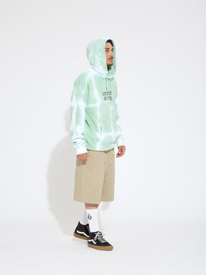 Trippin Dye Hoodie - BOTTLE GREEN