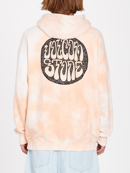 Trippin Dye Hoodie - PEACH BUD