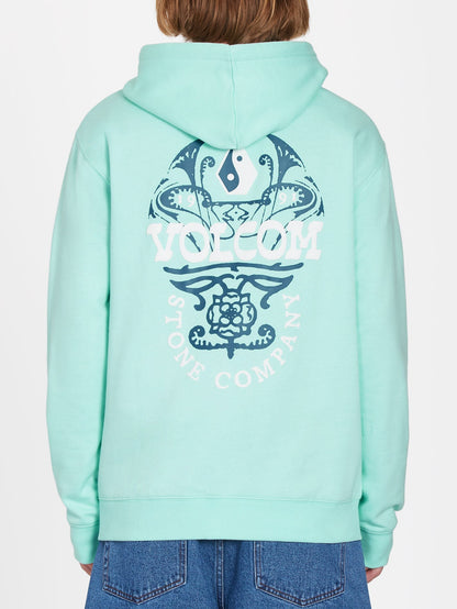 Puffstone Hoodie - BOTTLE GREEN