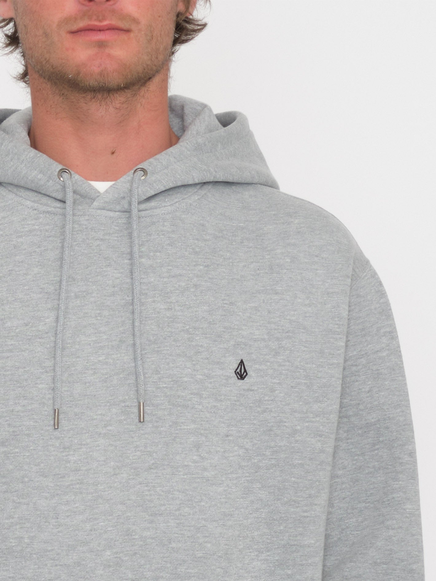Single Stone Hoodie - HEATHER GREY