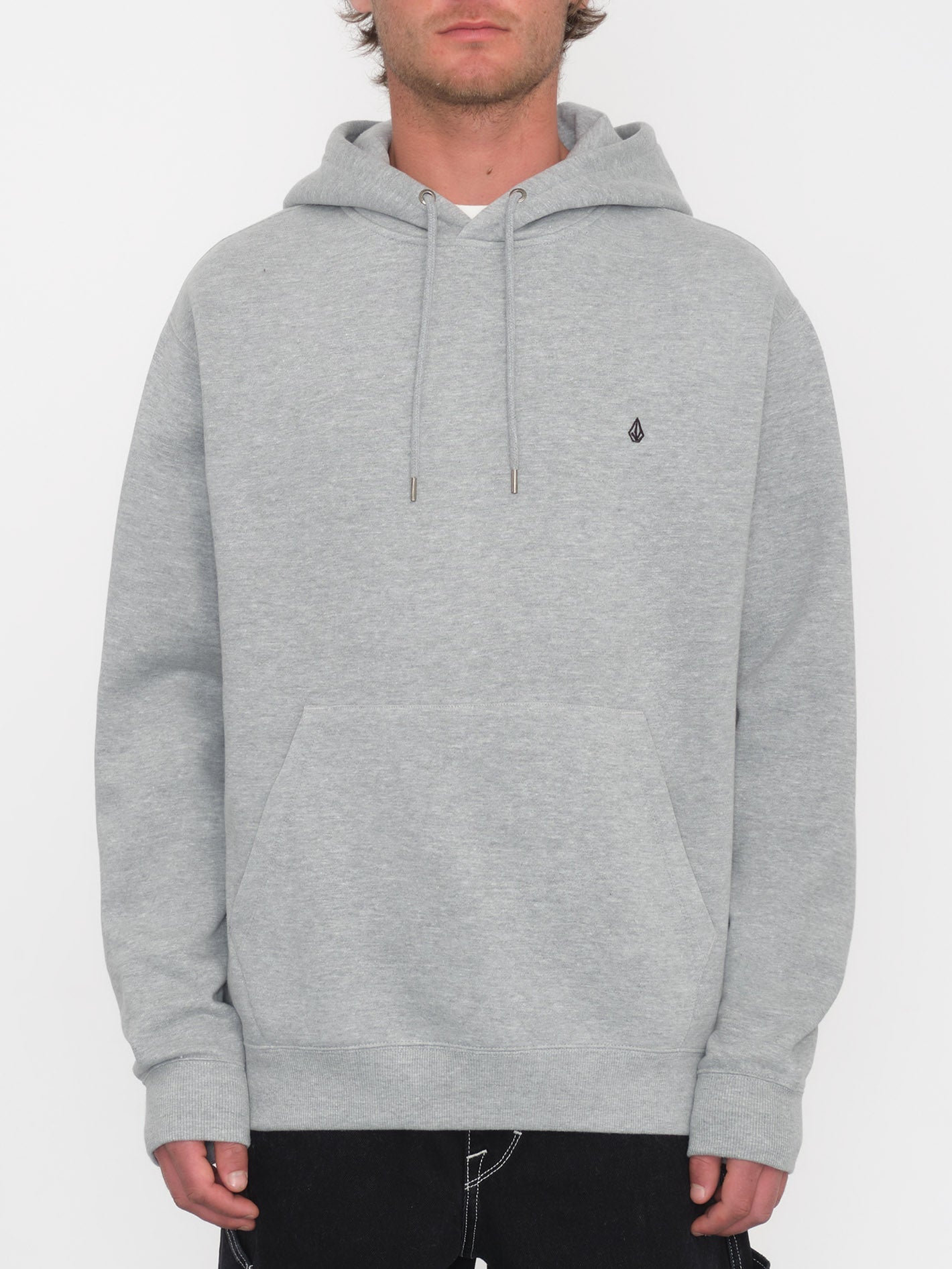 Single Stone Hoodie - HEATHER GREY