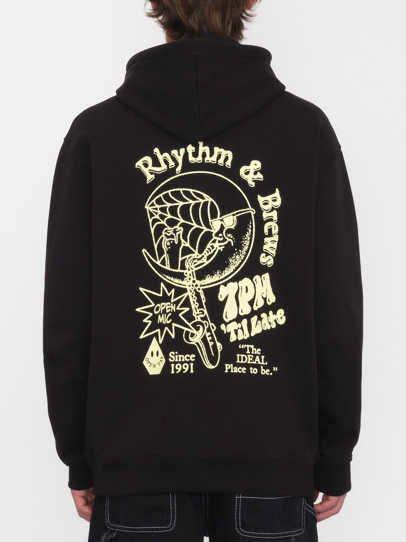 Terrystoned Hoodie - BLACK