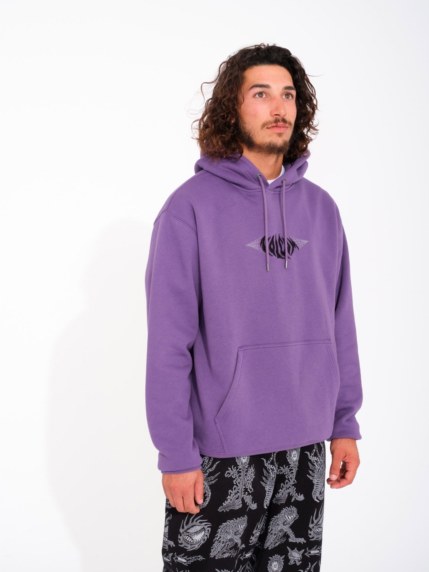 Gothstone Hoodie - DEEP PURPLE