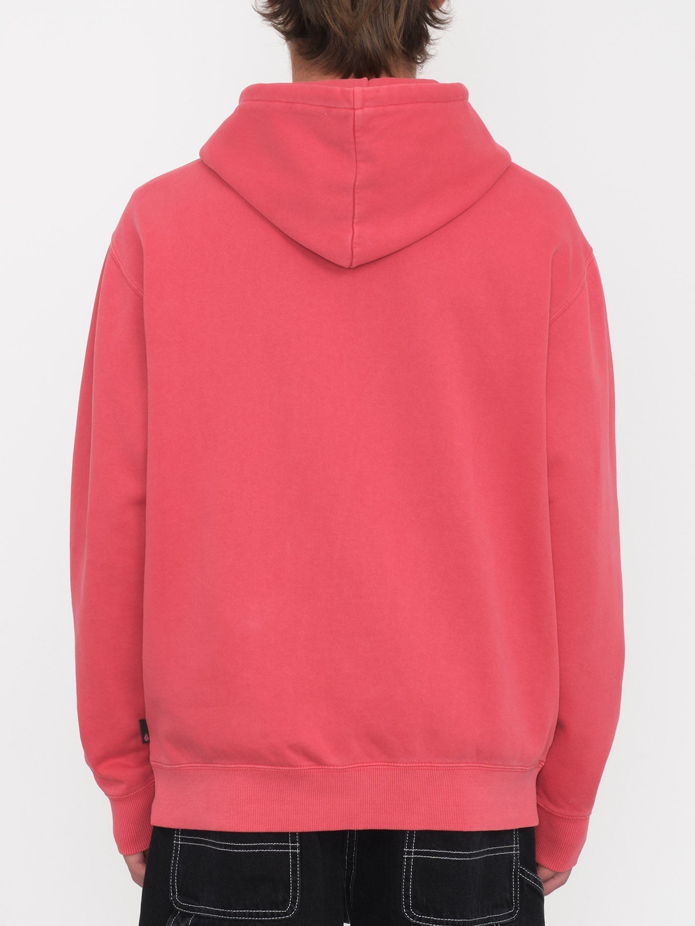 Single Stone Hoodie - WASHED RUBY