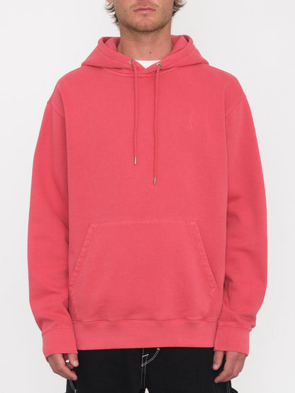 Single Stone Hoodie - WASHED RUBY
