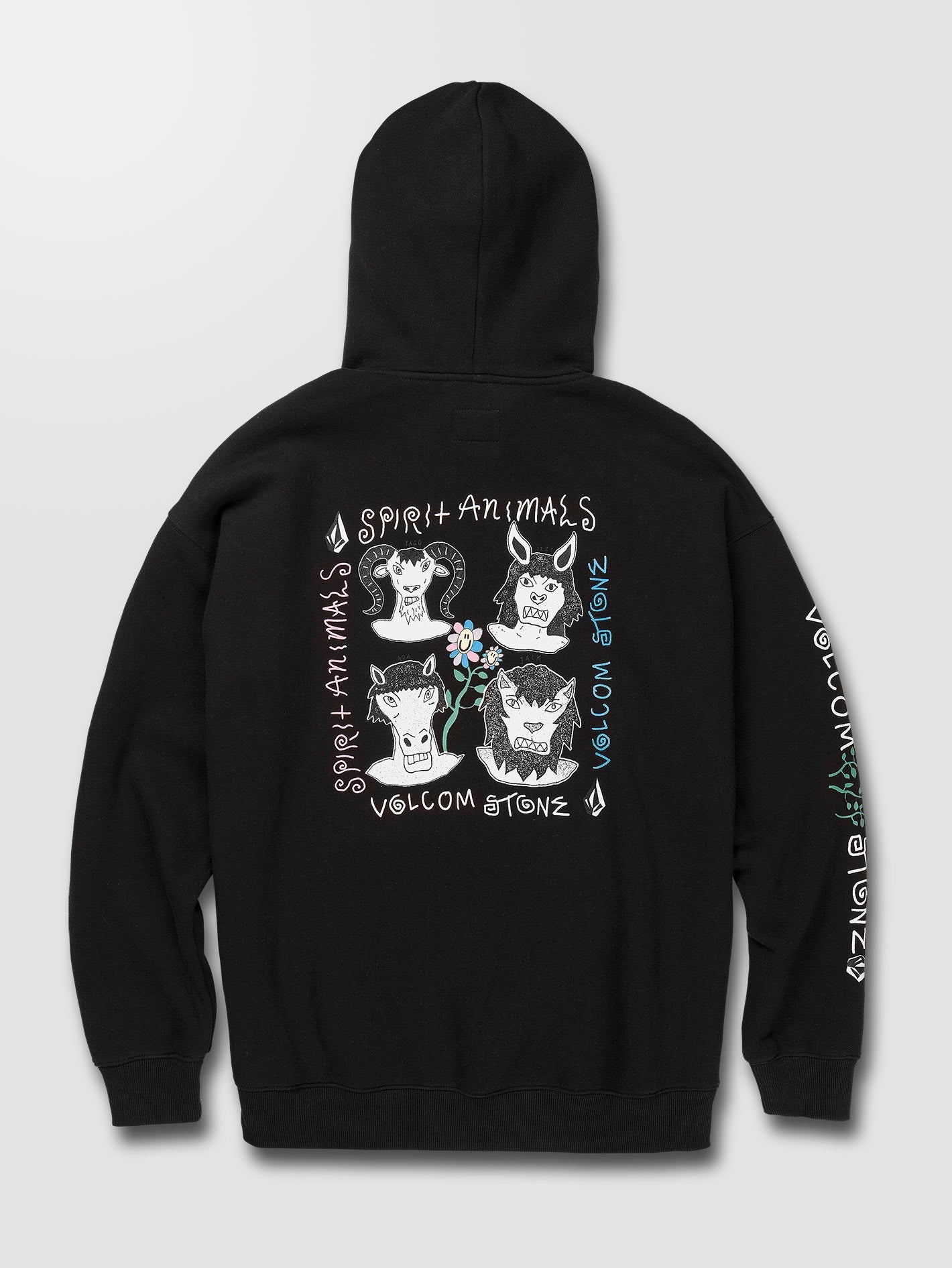 Surf Vitals Ozzy Wrong Hoodie - BLACK
