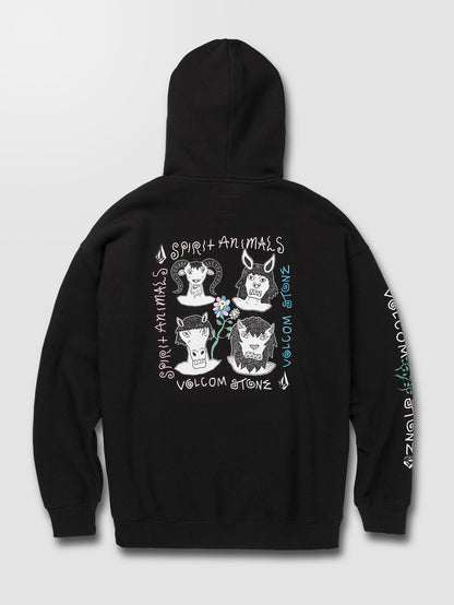 Surf Vitals Ozzy Wrong Hoodie - BLACK