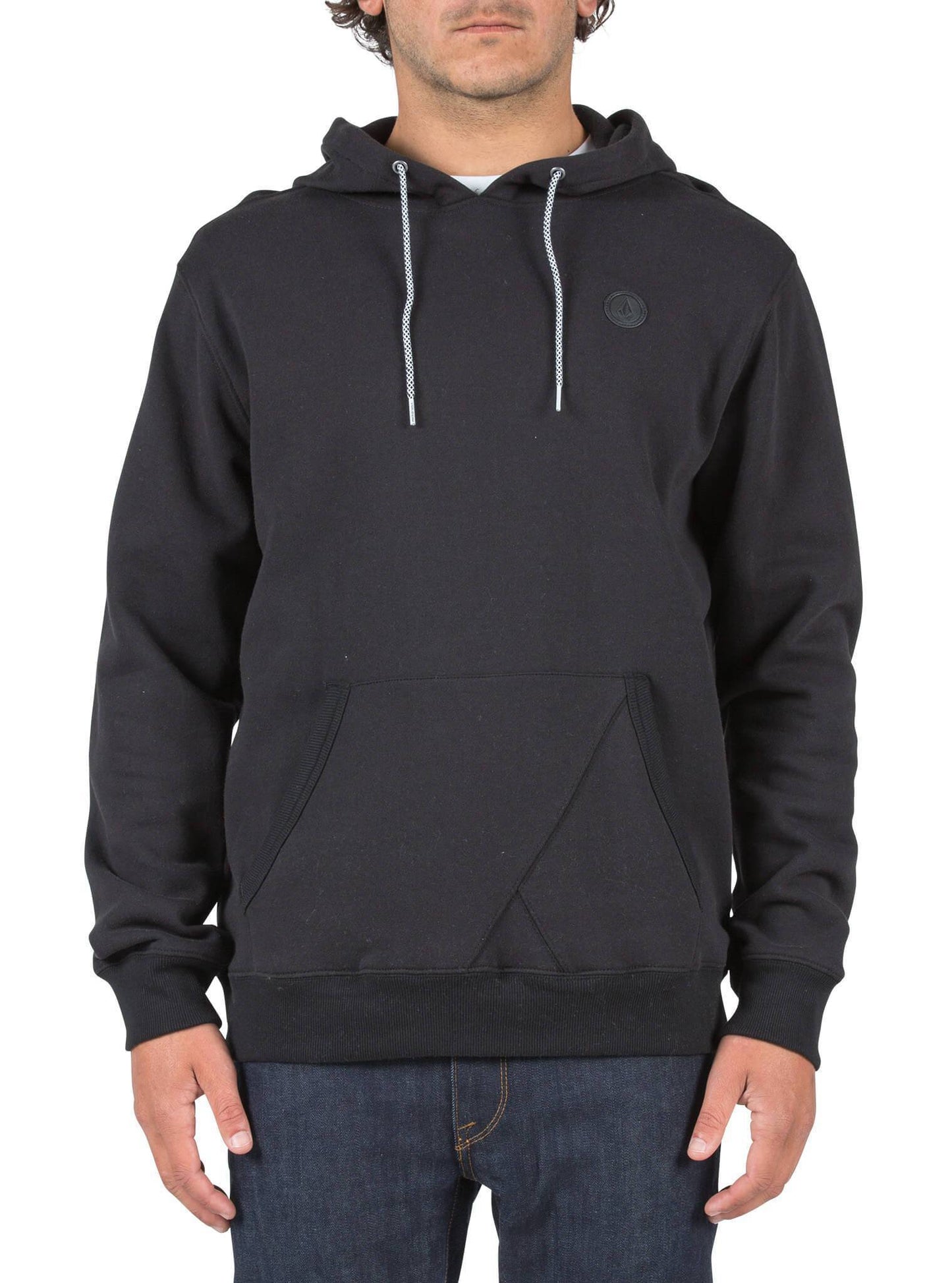 Single Stone Pullover Hoodie - Black