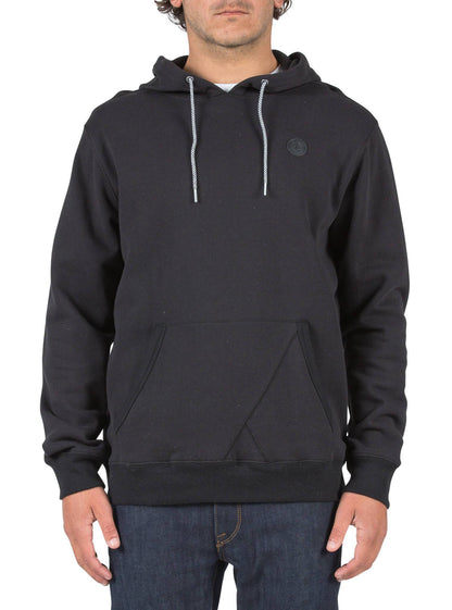 Single Stone Pullover Hoodie - Black