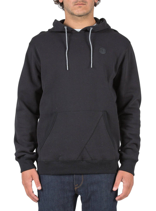 Single Stone Pullover Hoodie - Black