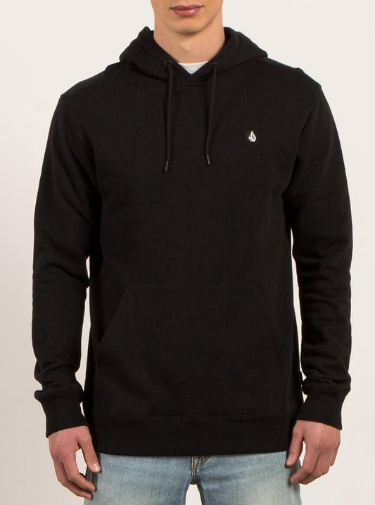 Single Stone Pullover Hoodie - Black