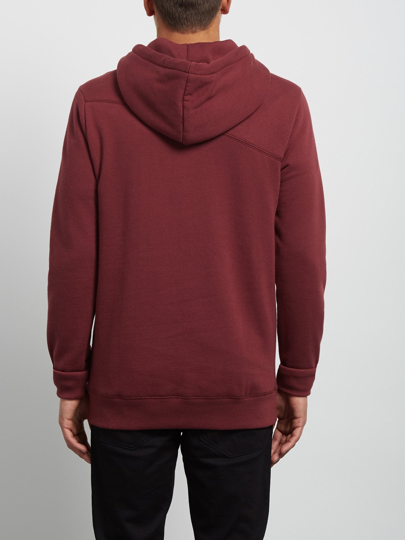 Single Stone Pullover Hoodie - Crimson