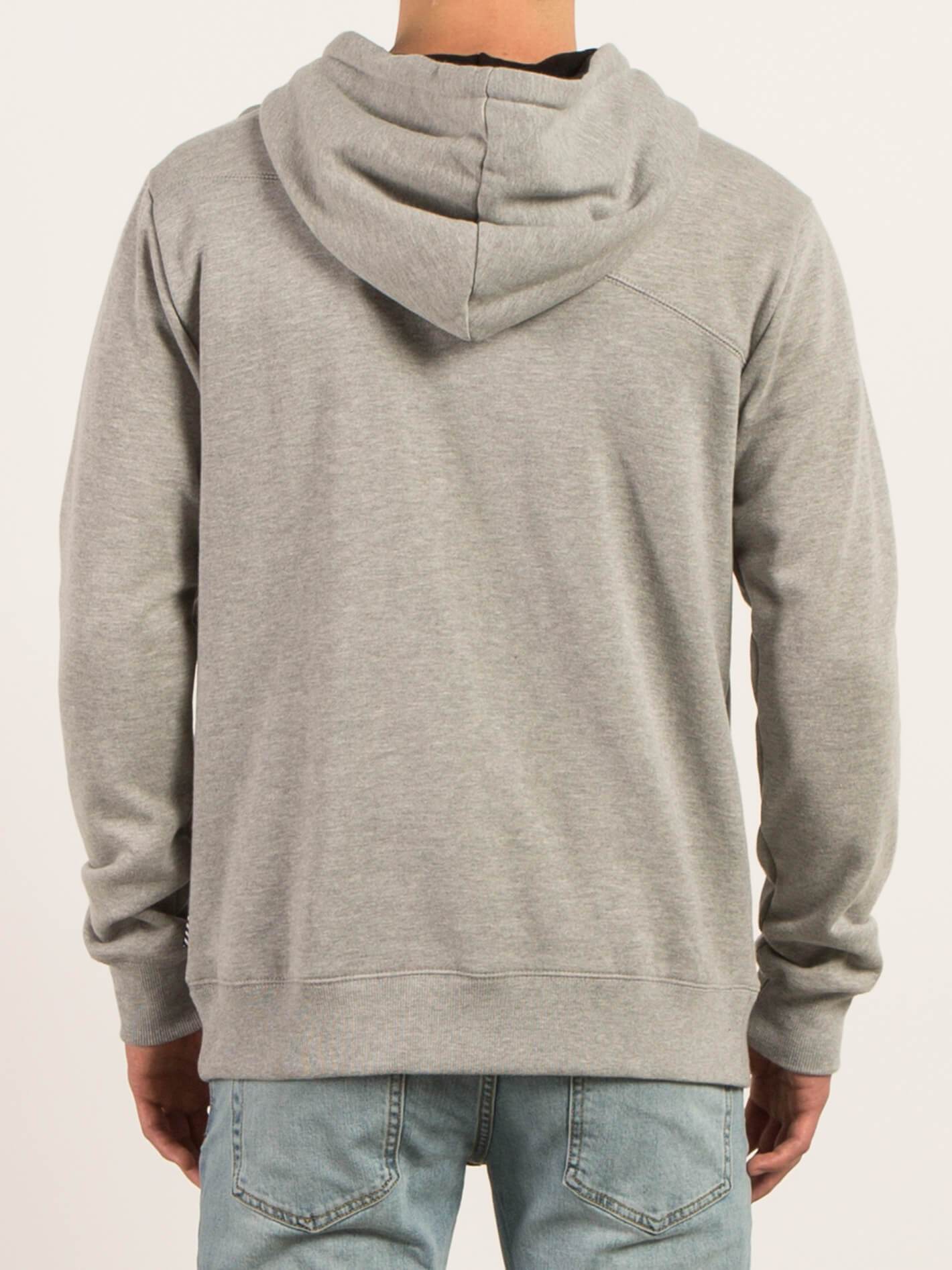 Single Stone Pullover Hoodie - Heather Grey