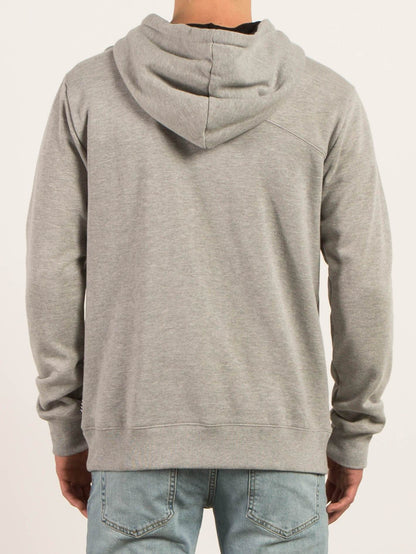 Single Stone Pullover Hoodie - Heather Grey