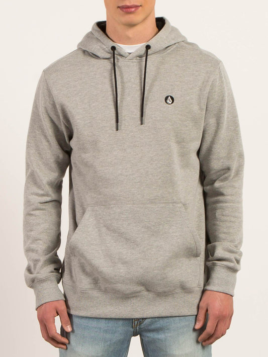 Single Stone Pullover Hoodie - Heather Grey