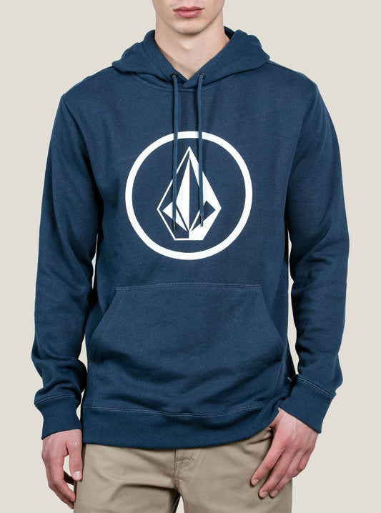 Stone Pullover Hoodie - Blue Black