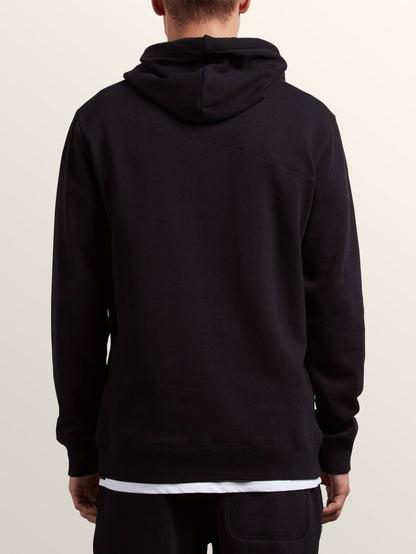 Stone Pullover Hoodie - Black