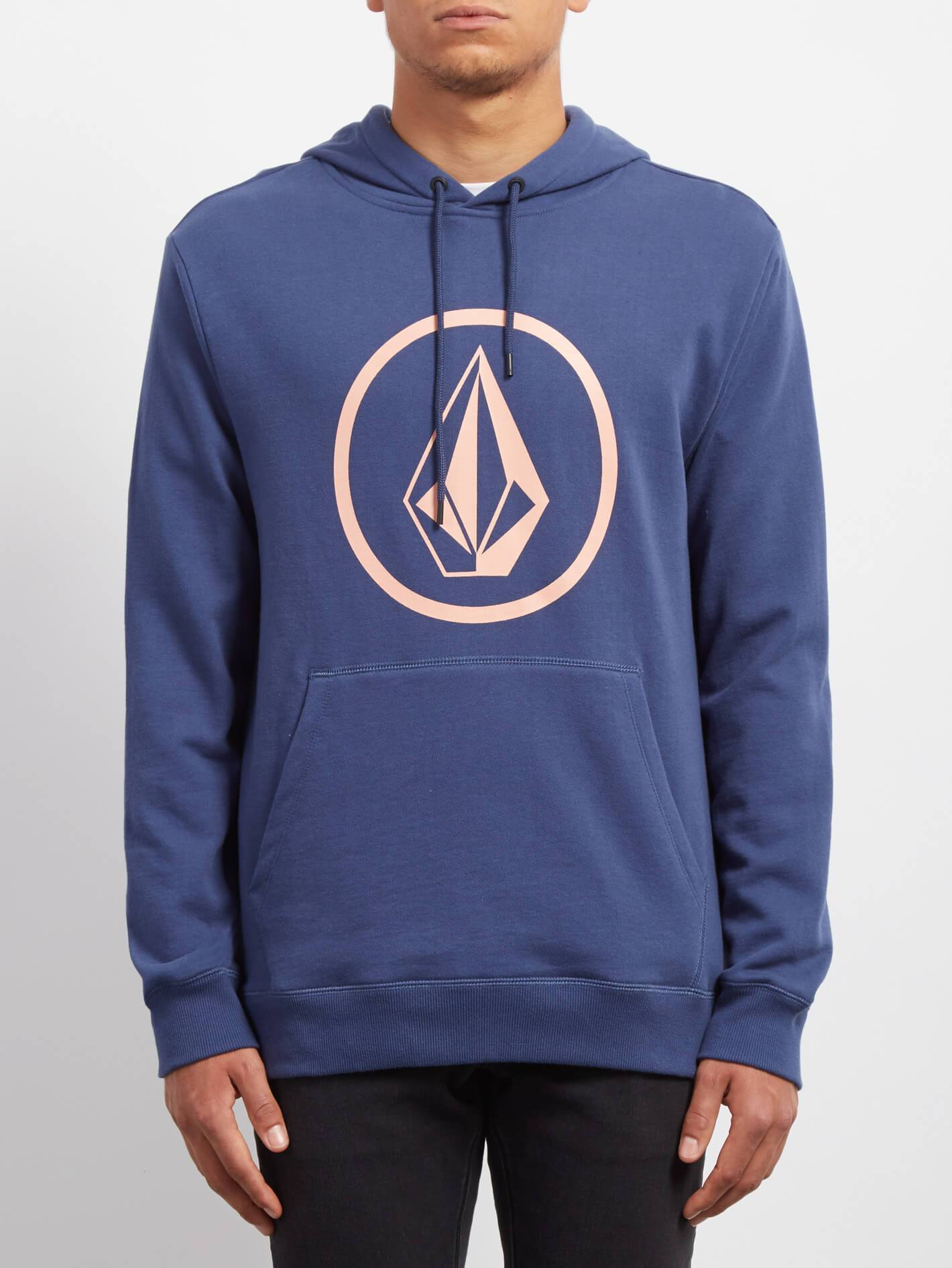 Stone Pullover Hoodie - Matured Blue