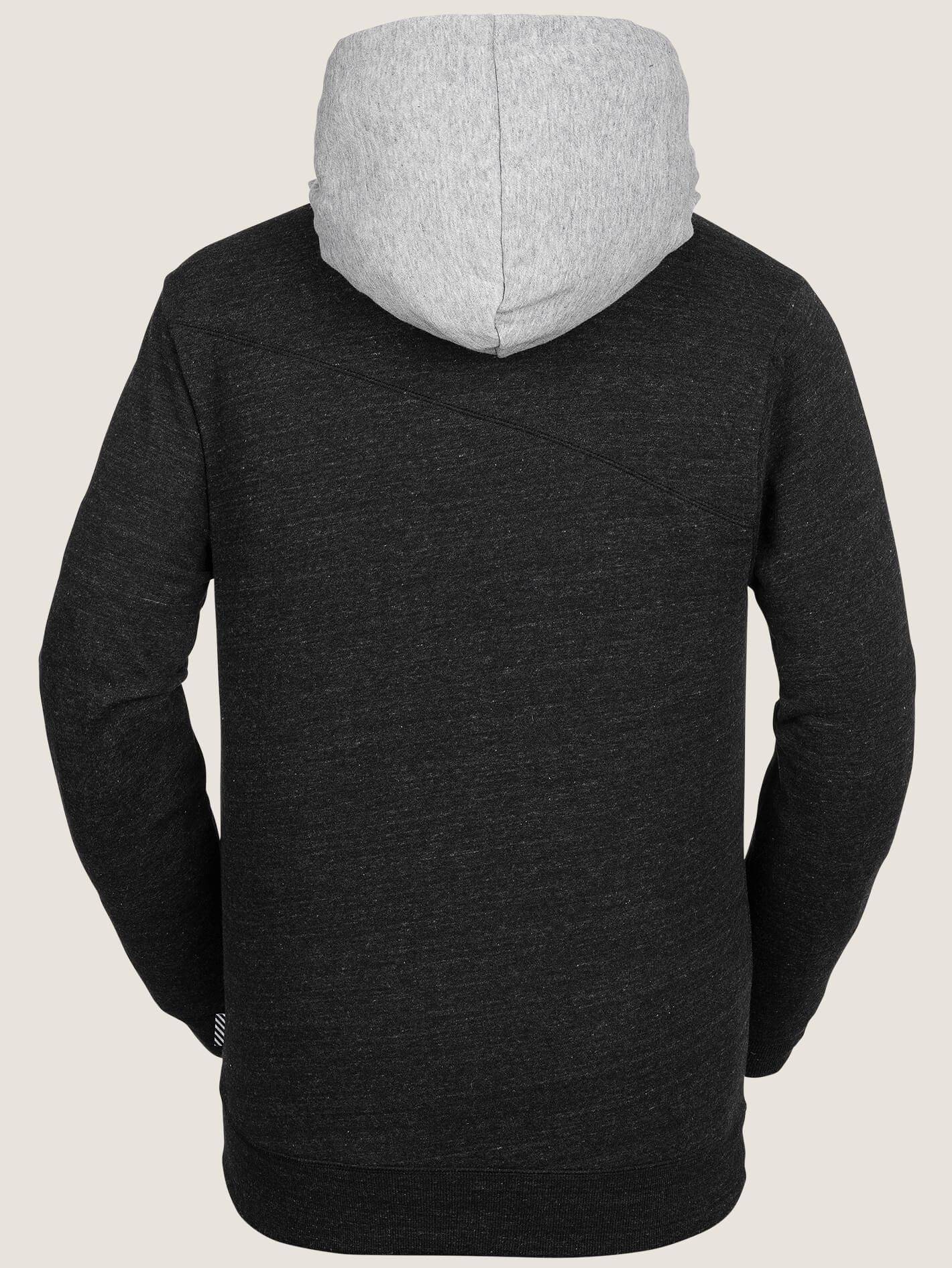 Stone Pullover Hoodie - Sulfur Black