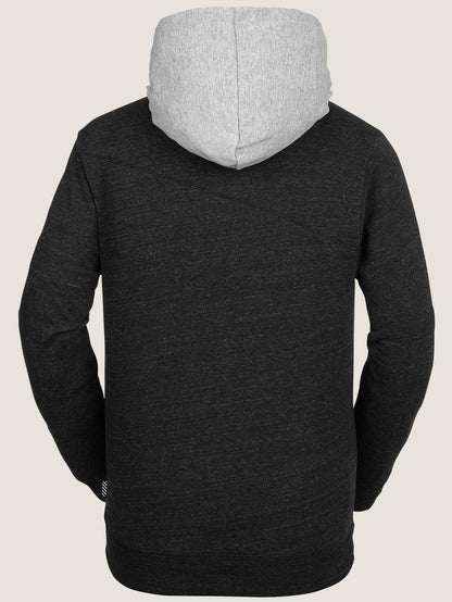 Stone Pullover Hoodie - Sulfur Black
