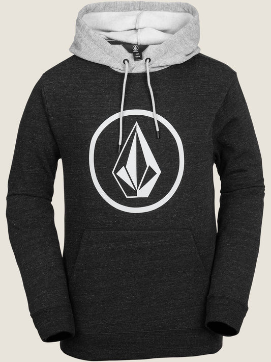 Stone Pullover Hoodie - Sulfur Black
