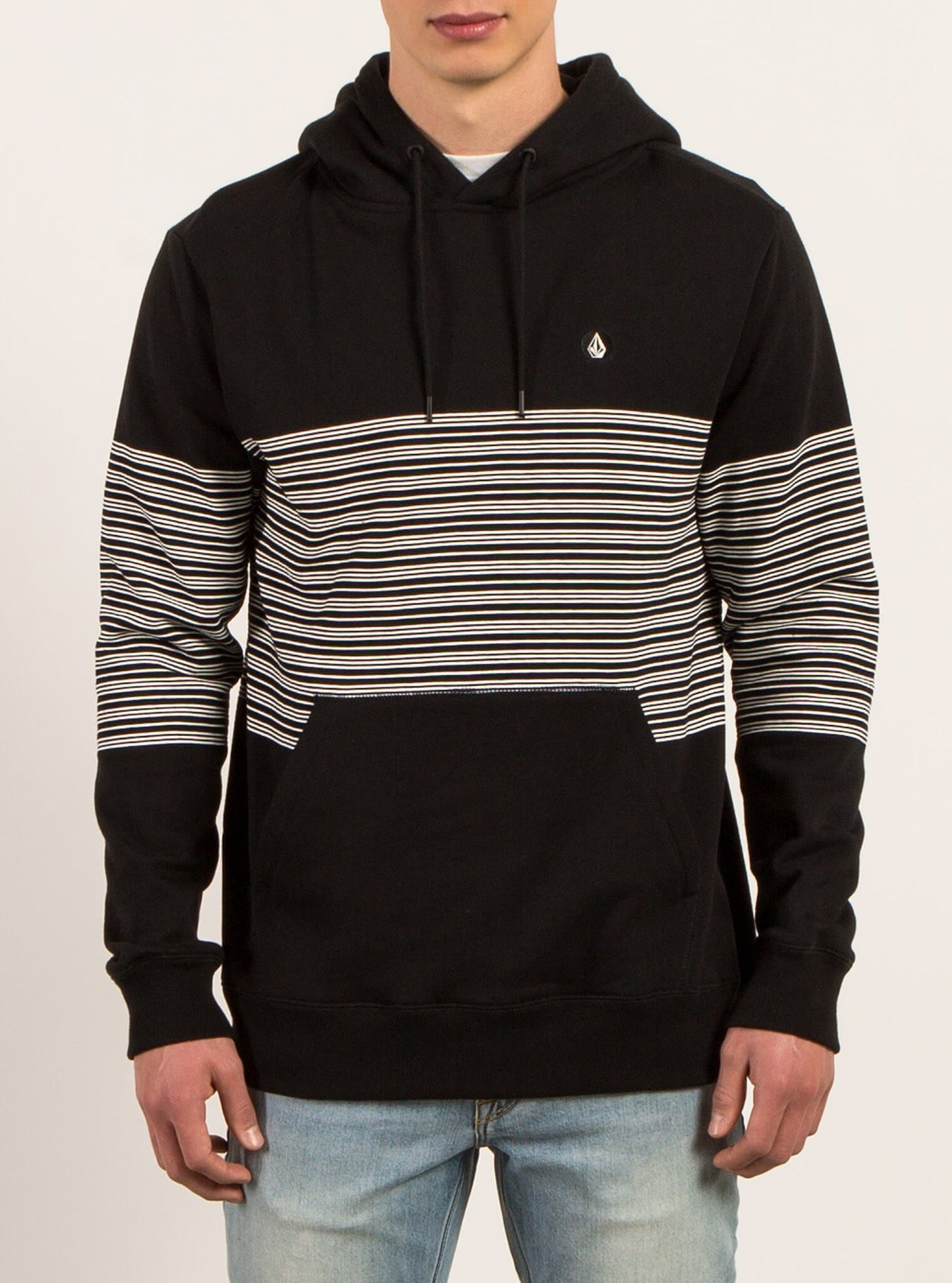 Threezy Pullover Hoodie - Black