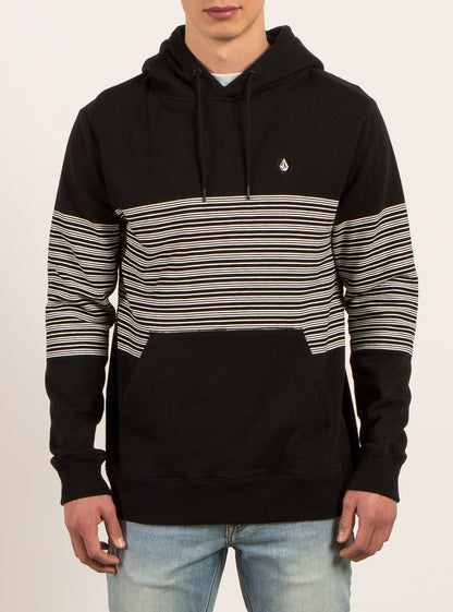 Threezy Pullover Hoodie - Black